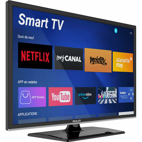 Téléviseur Smart Silverline HD DVD webOS Hub 55cm/22 pouces MobileTV + BARRE DE SON OFFERTE - MOBILE TV