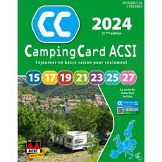 Miniature NOUVEAU Guide ACSI 2024 + Camping Card N° 0
