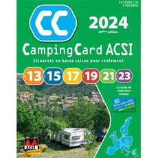 Miniature NOUVEAU Guide ACSI 2024 + Camping Card N° 1