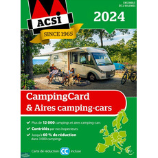 Miniature NOUVEAU Guide ACSI 2024 + Aires Camping-cars + Camping Card N° 0