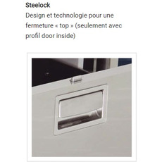 Miniature DW180 OCX2 DTX double zone réfrigérateur / congélateur - VITRIFRIGO N° 2