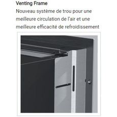 Miniature DW180 OCX2 DTX double zone réfrigérateur / congélateur - VITRIFRIGO N° 5