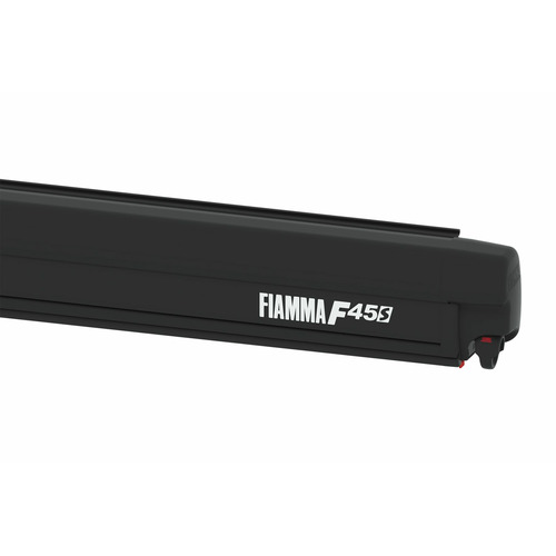 STORE F45S 400 BOITIER DEEP BLACK TOILE ROYAL GREY (Sans Adaptateurs) - FIAMMA