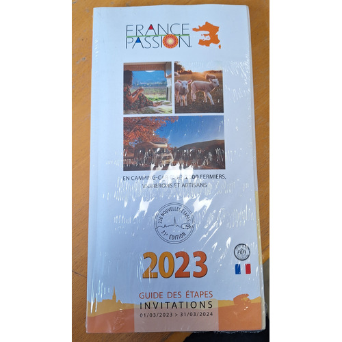 Guide des Etapes France Passion 2023