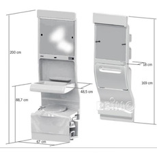 Miniature ATTENTION Produit imparfait | MUR SANITAIRE 4000 POUR SALLE DE BAIN LOISIRS N° 0