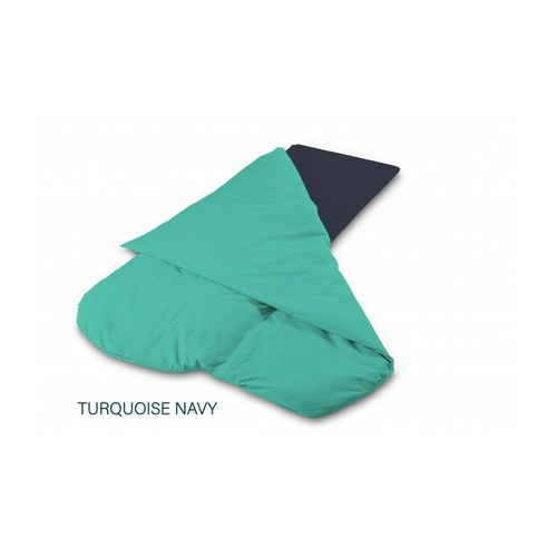 COUCHAGE GRAND CONFORT TURQUOISE NAVY - DUVALAY