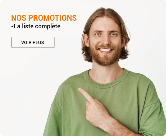 Nos promotions