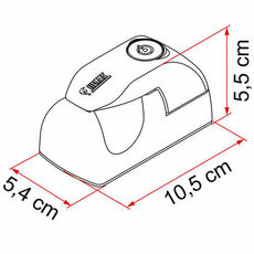 Miniature VERROU DE SECURITE POUR SERRURE SECURITY 31 ET 46 - FIAMMA N° 1