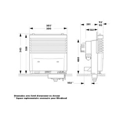 Miniature CHAUFFAGE S 3004P NU + NICHE DE PROTECTION ARRIÈRE (SANS FAÇADE) - TRUMA N° 1