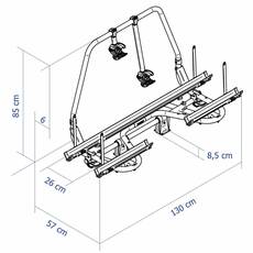 Miniature Porte-vélos Caravane Superb - THULE N° 5