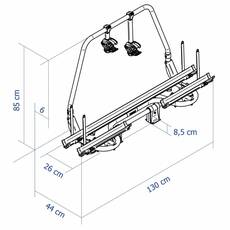 Miniature Porte-vélos Caravan Smart - THULE N° 1 Miniature Porte-vélos Caravan Smart - THULE N° 1