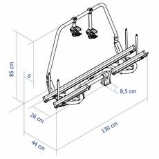 Miniature Porte-vélos Caravan Smart - THULE N° 1