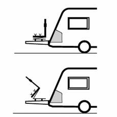 Miniature Porte-vélos Caravan Smart - THULE N° 2 Miniature Porte-vélos Caravan Smart - THULE N° 2