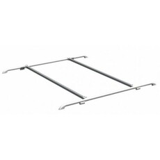 Miniature Profil ovale pour galerie modulable aluminium laqué blanc Roof Rails - THULE N° 5