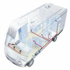 Miniature Chauffage à carburant Air Top EVO 40 Standart Diesel kit altitude automatique - WEBASTO N° 3