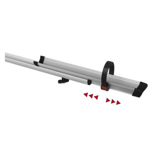 RAIL QUICK TELESCOPIQUE POUR PORTE-VELOS AVEC SANGLES RAPIDES - FIAMMA