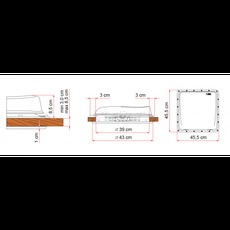 Miniature TURBOVENT PREMIUM CRYSTAL 12 VOLTS - FIAMMA N° 2 Miniature TURBOVENT PREMIUM CRYSTAL 12 VOLTS - FIAMMA N° 2