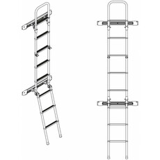 Miniature ECHELLE DELUXE POUR SPRINTER H2 - FIAMMA N° 2