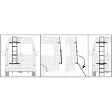 Miniature ECHELLE DELUXE POUR SPRINTER H2 - FIAMMA N° 3