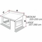 Miniature Privacy Room 500 - Large / H: 250-280 - FIAMMA N° 1