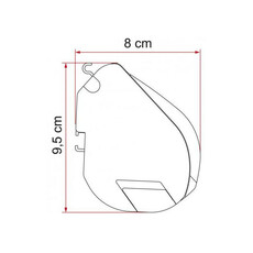 Miniature STORE F35 PRO BOITIER DEEP BLACK TOILE DELUXE GRIS 2.70 METRES - FIAMMA N° 4 Miniature STORE F35 PRO BOITIER DEEP BLACK TOILE DELUXE GRIS 2.70 METRES - FIAMMA N° 4