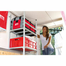 Miniature RACK GARAGE SYSTEM STANDARD LIVRE SANS LES BACS ROUGES - FIAMMA N° 0