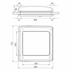 Miniature LANTERNEAU OMNIVENT 40 X 40 TRANSLUCIDE - THULE N° 3