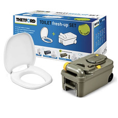 Miniature Kit renov toilette freshup c2/c3/c4 A ROULETTE DROITE - THETFORD N° 3