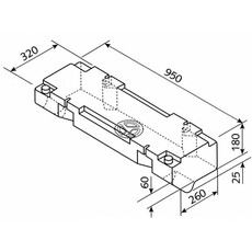 Miniature RESERVOIR FUSION EV 1003 - 45 Litres pour VW T2/T3 N° 2