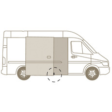 Miniature BLOCAGE DE PORTE COULISSANTE PERMANENT DUCATO/BOXER/JUMPER A PARTIR DE 2007 N° 1 Miniature BLOCAGE DE PORTE COULISSANTE PERMANENT DUCATO/BOXER/JUMPER A PARTIR DE 2007 N° 1