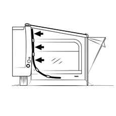 Miniature ARCEAUX LATERAUX FLEXIBLE - THULE N° 2