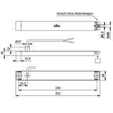 Miniature CATADIOPTRE JOKON 250 - 252x28x14mm N° 1