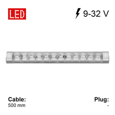 Miniature FEU CLIGNOTANT CAT 2a A LEDS 250 - 252x28x14mm - JOKON N° 2 Miniature FEU CLIGNOTANT CAT 2a A LEDS 250 - 252x28x14mm - JOKON N° 2