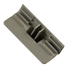 Miniature BOUTON BLOC PORTE GRIS POUR REFRIGERATEUR DOMETIC série 7 N° 1