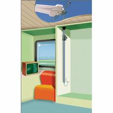 Miniature MAT D'ANTENNE INTÉRIEUR COURT - INOVTECH longueur 50 cm N° 0 Miniature MAT D'ANTENNE INTÉRIEUR COURT - INOVTECH longueur 50 cm N° 0