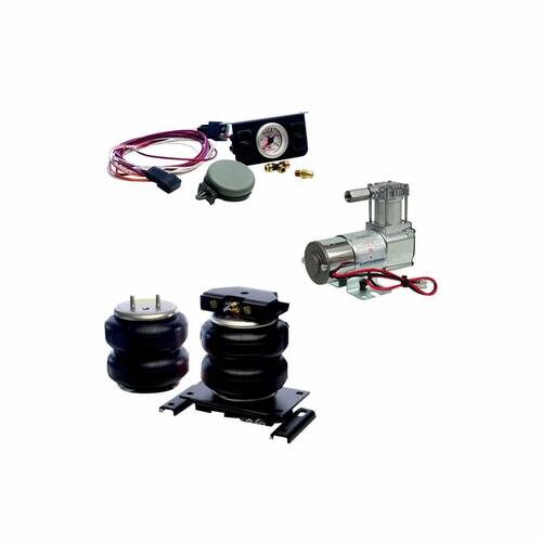 Pack Air + suspensions pneumatiques : Cousins d'air avec double compresseur Boxer / Jumper / Ducato X250 - X290 - après 2006 - Cousin 6 pouces - FIRESTONE