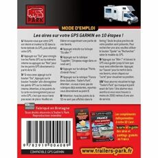 Miniature GPS GARMIN - SD Card FRANCE - Aires et Parkings Gratuits - TRAILERS PARK N° 2