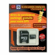 Miniature GPS GARMIN - SD Card PORTUGAL - Aires et Parkings Gratuits - TRAILERS PARK N° 0