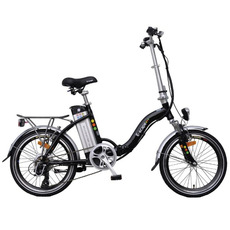 Miniature VÉLO PLIANT À ASSISTANCE ÉLECTRIQUE 36V NOIR N° 0