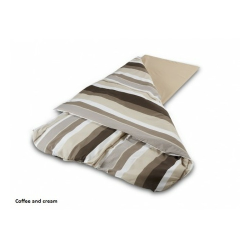 COUCHAGE GRAND CONFORT COFFEE CREAM 66 x 190 x 2,5cm