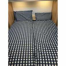 Miniature COUCHAGE GRAND CONFORT Navy Vichy 66x190x2,5cm N° 2 Miniature COUCHAGE GRAND CONFORT Navy Vichy 66x190x2,5cm N° 2