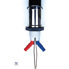 Miniature Robinet simple avec contacteur Chromé STYLE 2005 raccord tétine 10mm - REICH N° 2