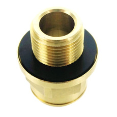 Miniature Union simple mâle 3/8 12 mm laiton N° 1 Miniature Union simple mâle 3/8 12 mm laiton N° 1