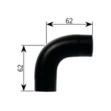 Miniature RACCORD EN COUDE 60 X 60 MM - ALDE N° 1