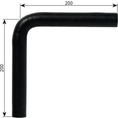 Miniature RACCORD EN COUDE 200 X 200 MM - ALDE N° 1 Miniature RACCORD EN COUDE 200 X 200 MM - ALDE N° 1