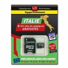 Miniature GPS GARMIN - SD Card ITALIE des Aires de Camping-car Gratuites - TRAILERS PARK N° 0