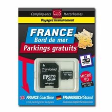 Miniature GPS GARMIN - SD Card FRANCE Bord de Mer - Parkings Gratuits - TRAILERS PARK N° 0