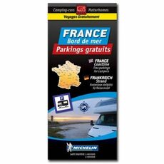 Miniature Carte Routière FRANCE Bord de Mer - Parkings Gratuits - TRAILERS PARK N° 0