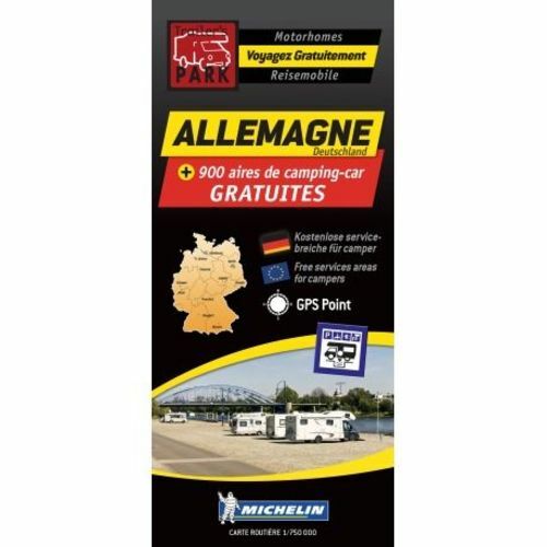 NOUVEAUTÉ ! Carte ALLEMAGNE des Aires de Camping-car GRATUITES - TRAILERS PARK