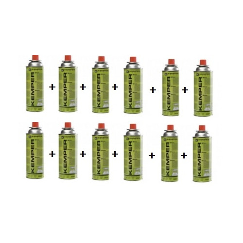 12 x Cartouche gaz 230 gr - 390 ml type:577